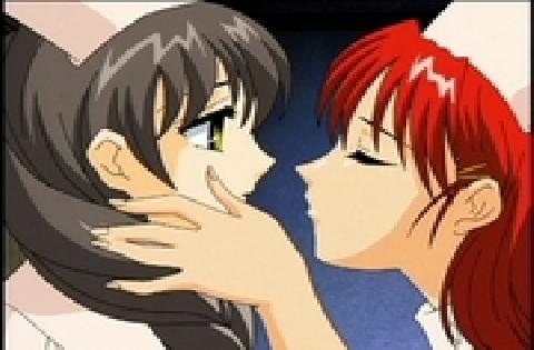 Japanischer Sex Anime mit zwei prallbusigen Krankenschwestern bei lesbischen Spielen